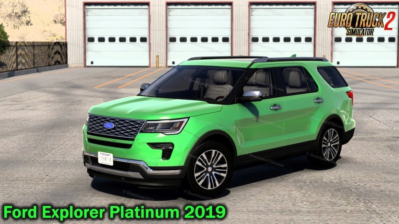 Ford Explorer Platinum 2019 + Interior screenshot