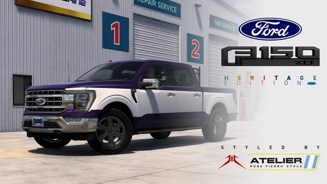 Ford F150 – Heritage Edition Metallic Skin screenshot