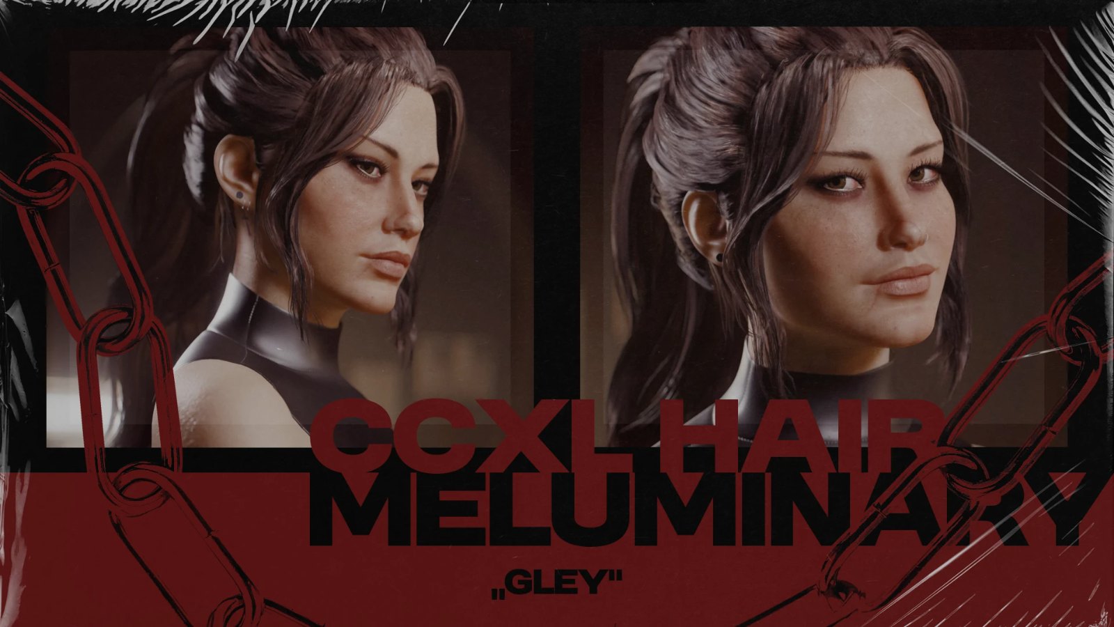 GLEY HIGH PONY V2 - CCXL HAIR screenshot