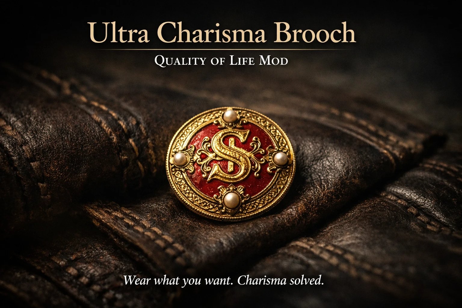 Golden Charisma Broche
