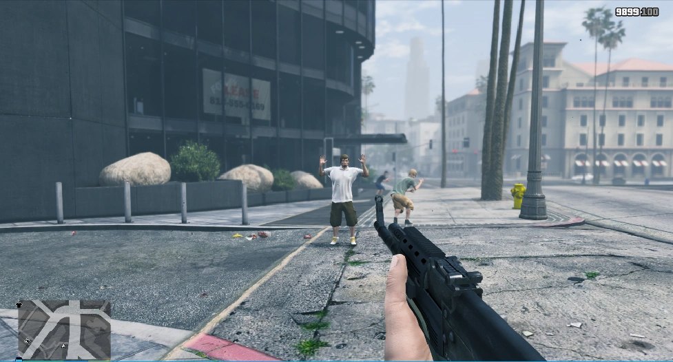 GTA IV Style NPC Reaction