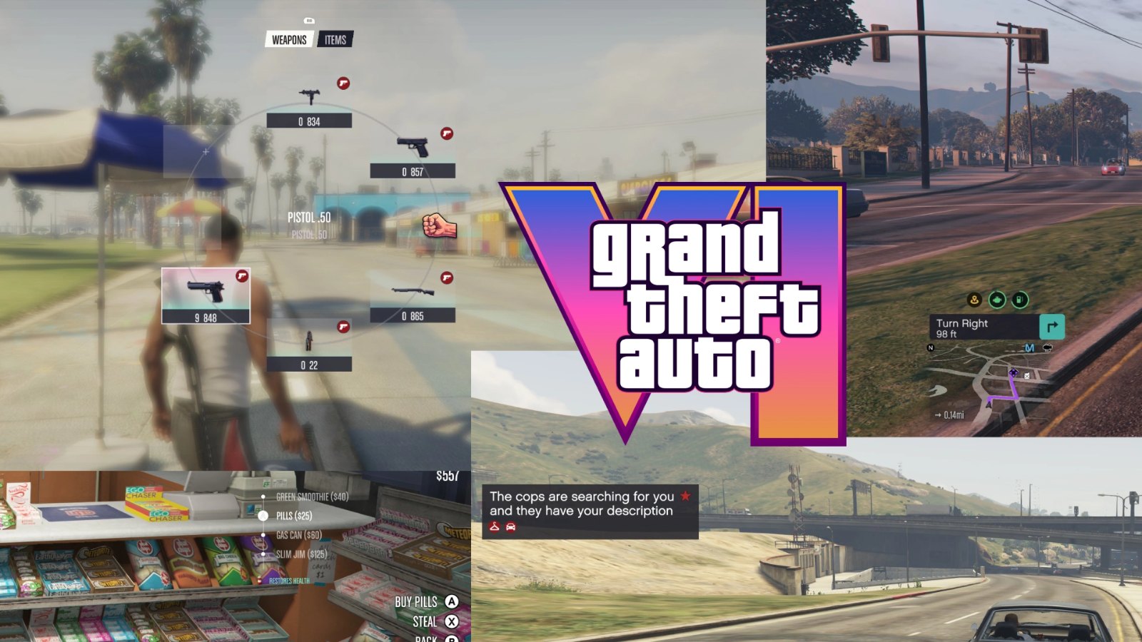 GTA VI HUD [Legacy / Enhanced]