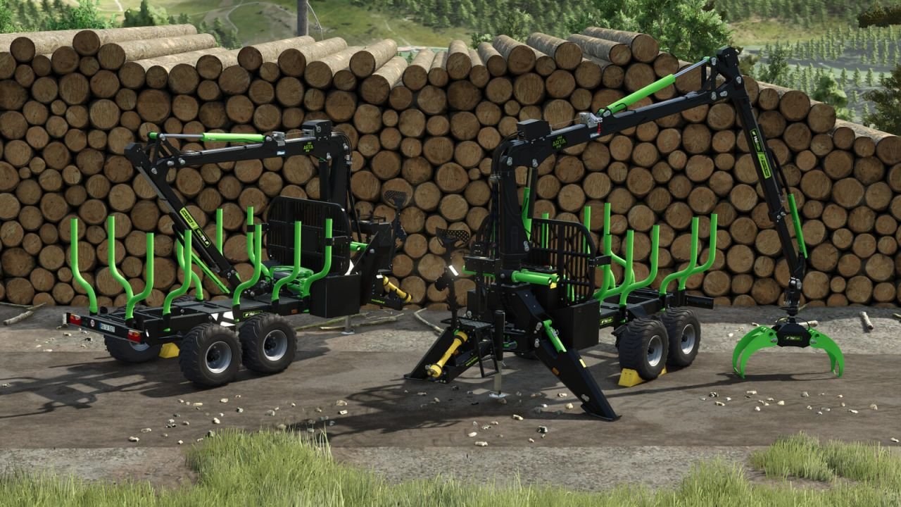 Hofman ARTA GP10T Forestry Trailer screenshot