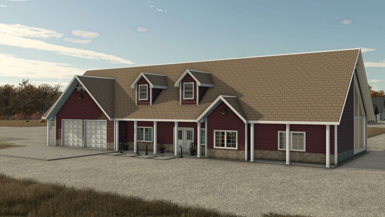 House with Two-Car Garage screenshot