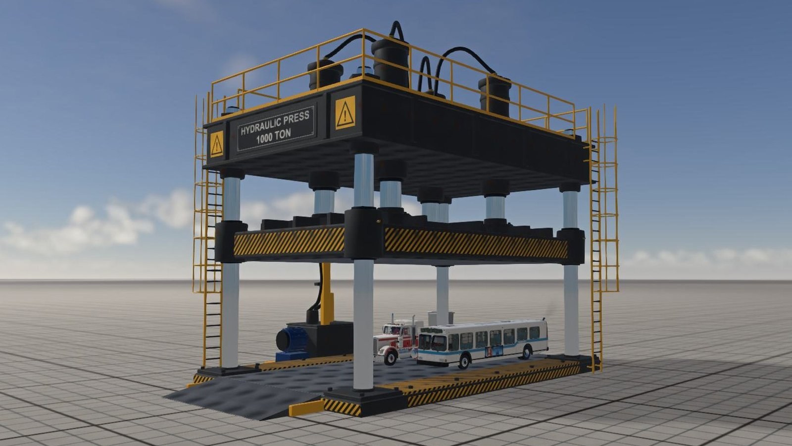 Hydraulic Press 1000t + XL Giant Version screenshot