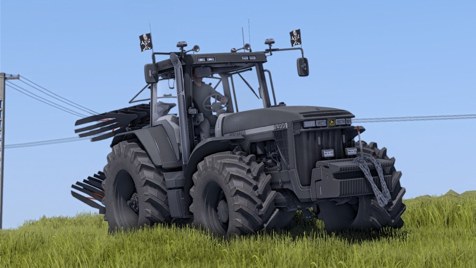 John Deere 8000 Series Dark Style