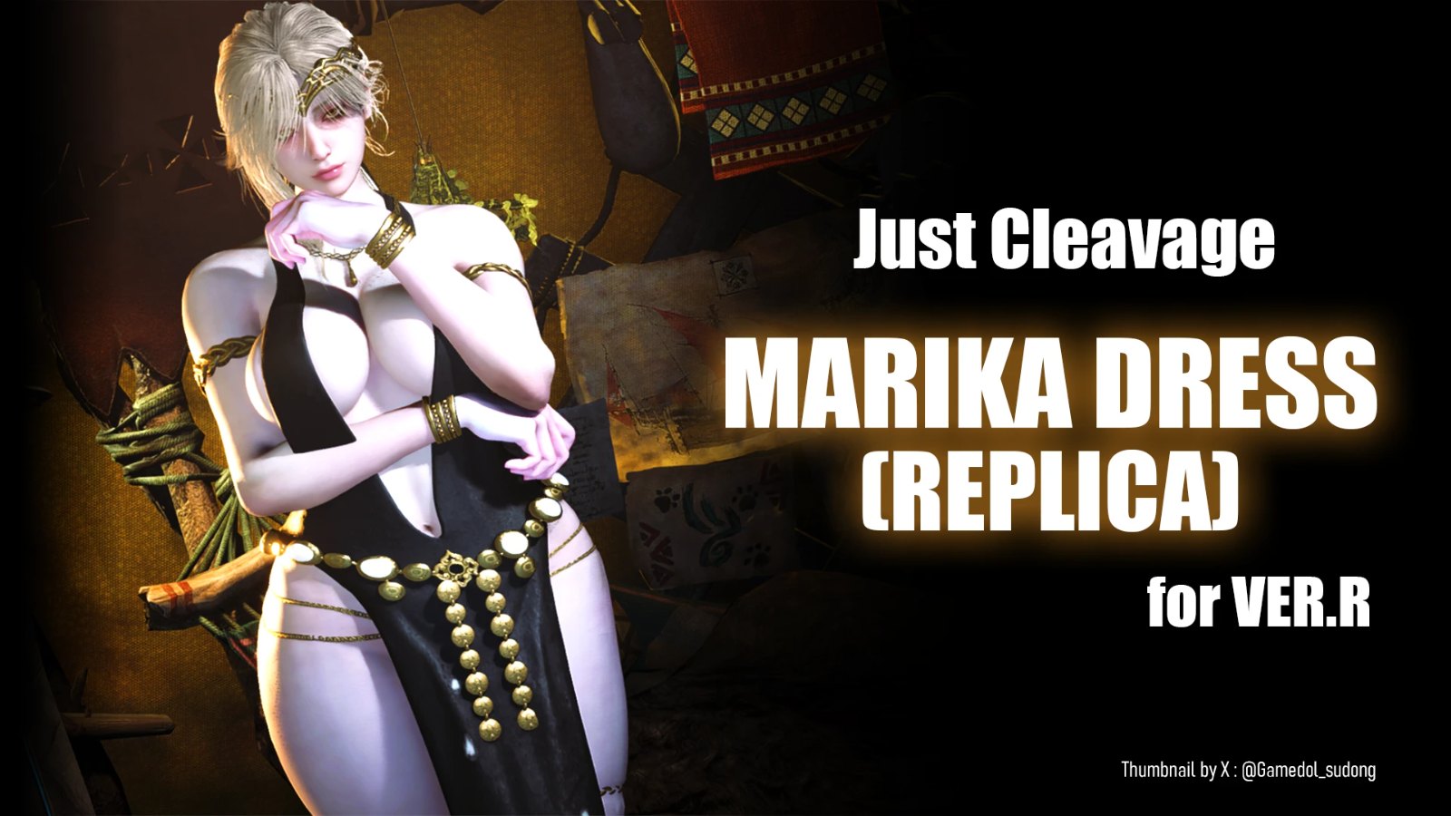 Just Cleavage - Marika Dress Replica screenshot