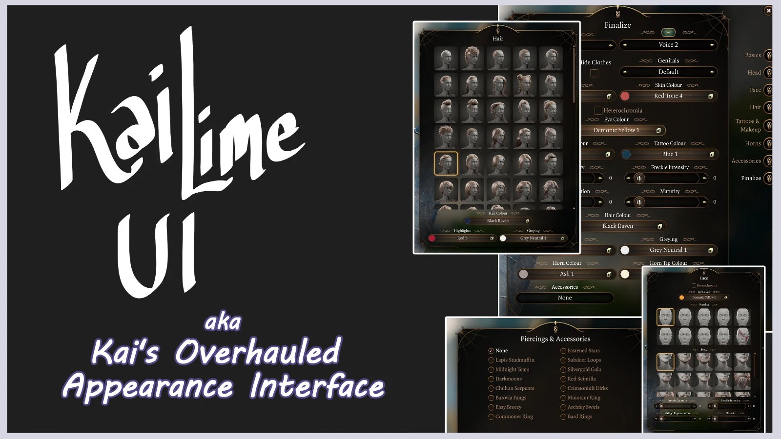 Kai's Overhauled Appearance Interface aka KaiLimeUI