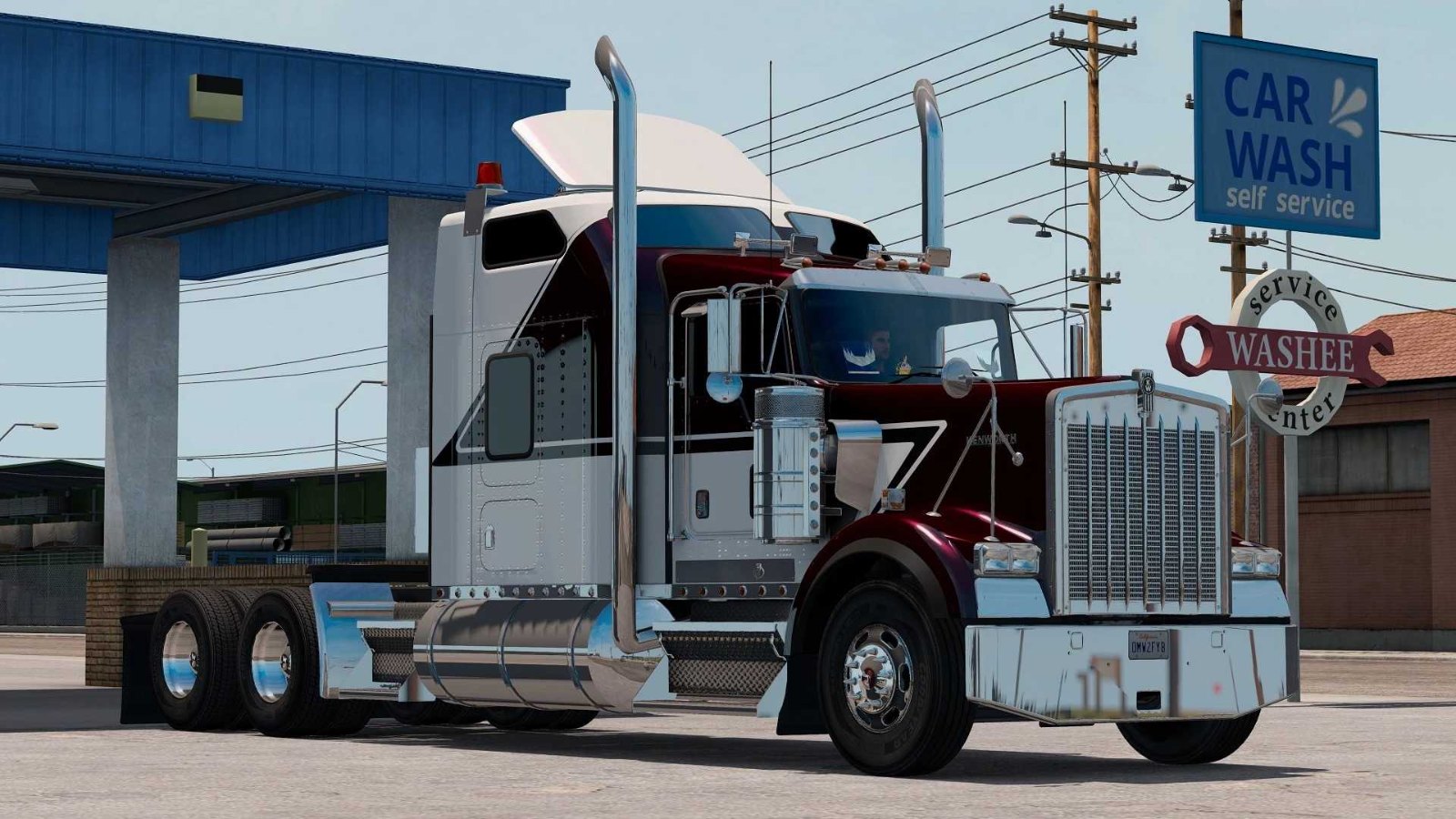 Kenworth W900B + interior