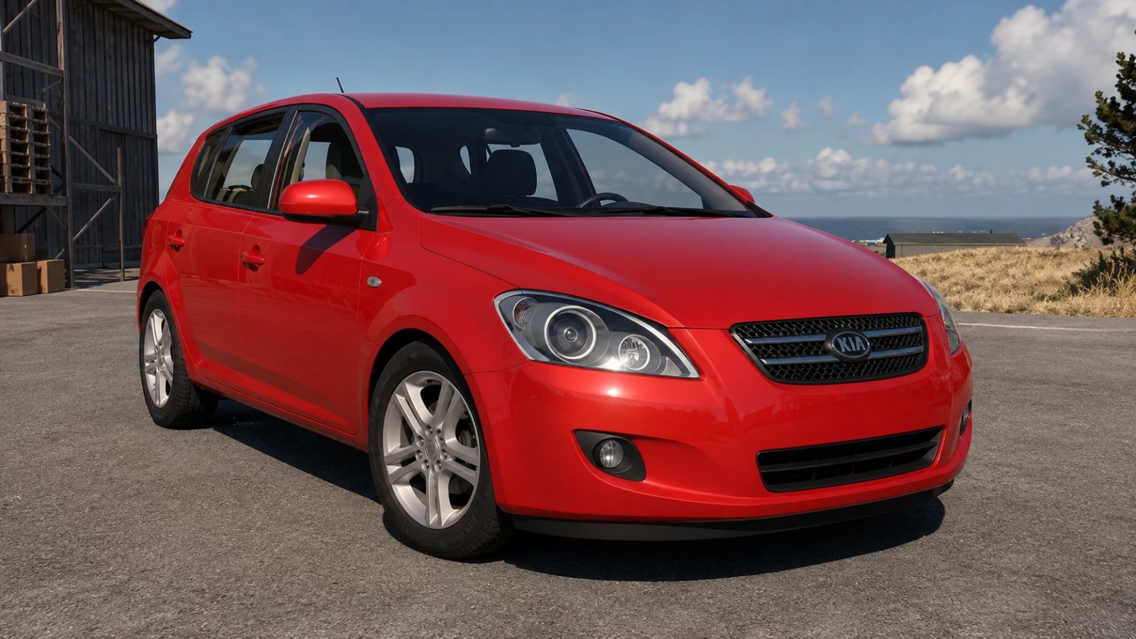 Kia Ceed (ED) 2006–2012 screenshot