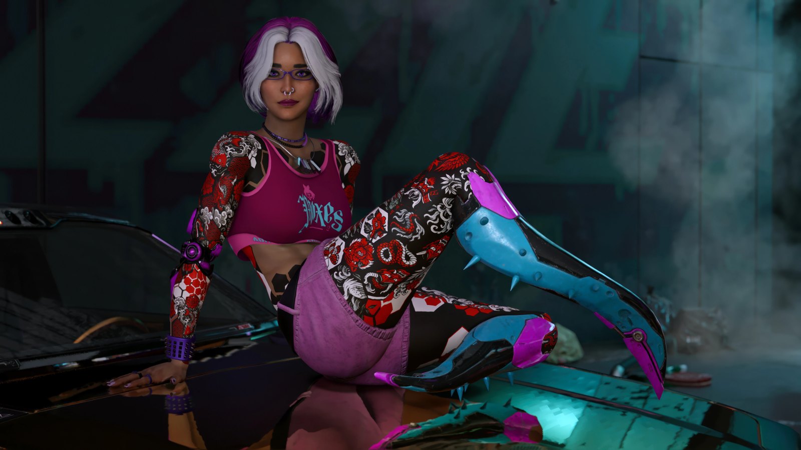 Kitsch Cyber Legs for Masc and Fem V screenshot