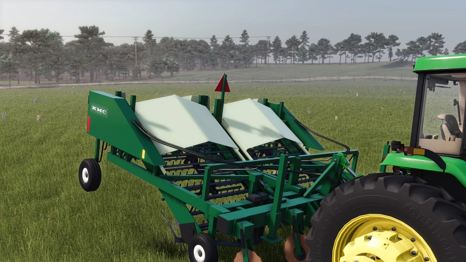 KMC 4‑Row Peanut Inverter screenshot