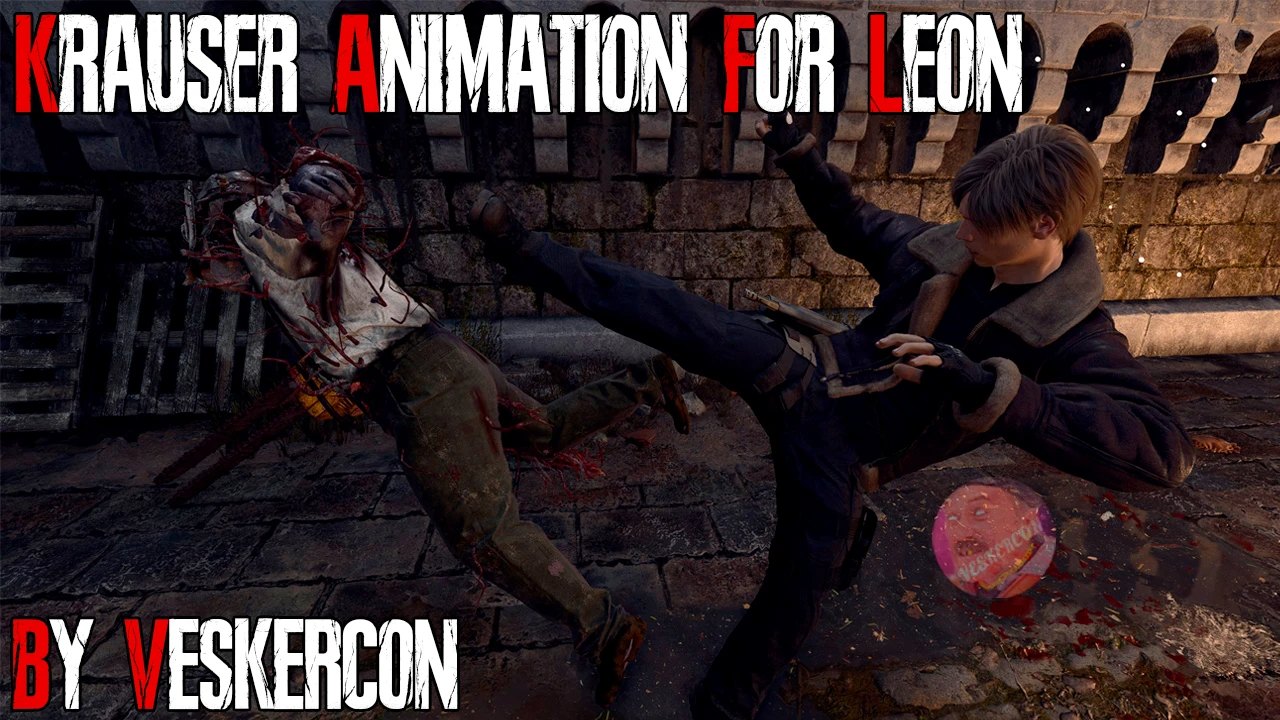 Krauser Animations For Leon screenshot