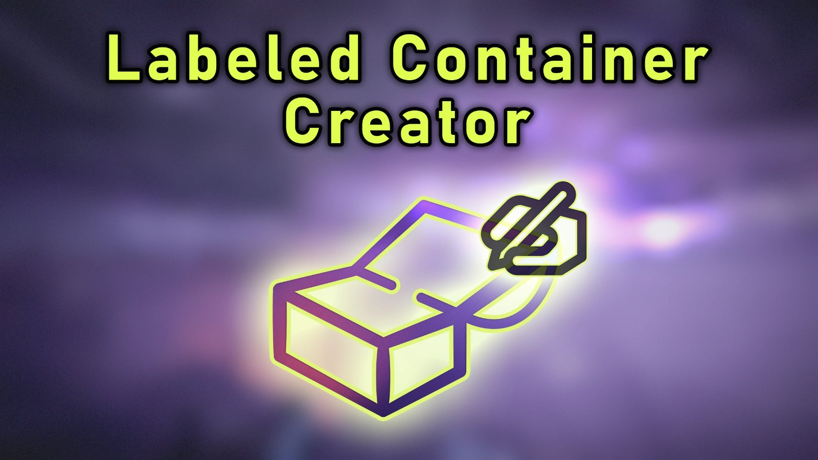 Labeled Container Creator screenshot