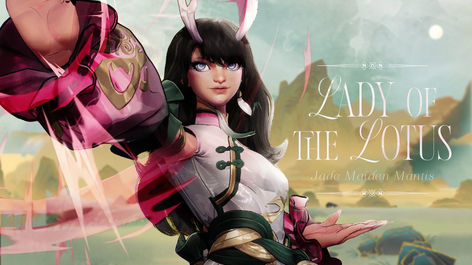Lady of the Dragon Lotus - Jade Maiden - Mantis