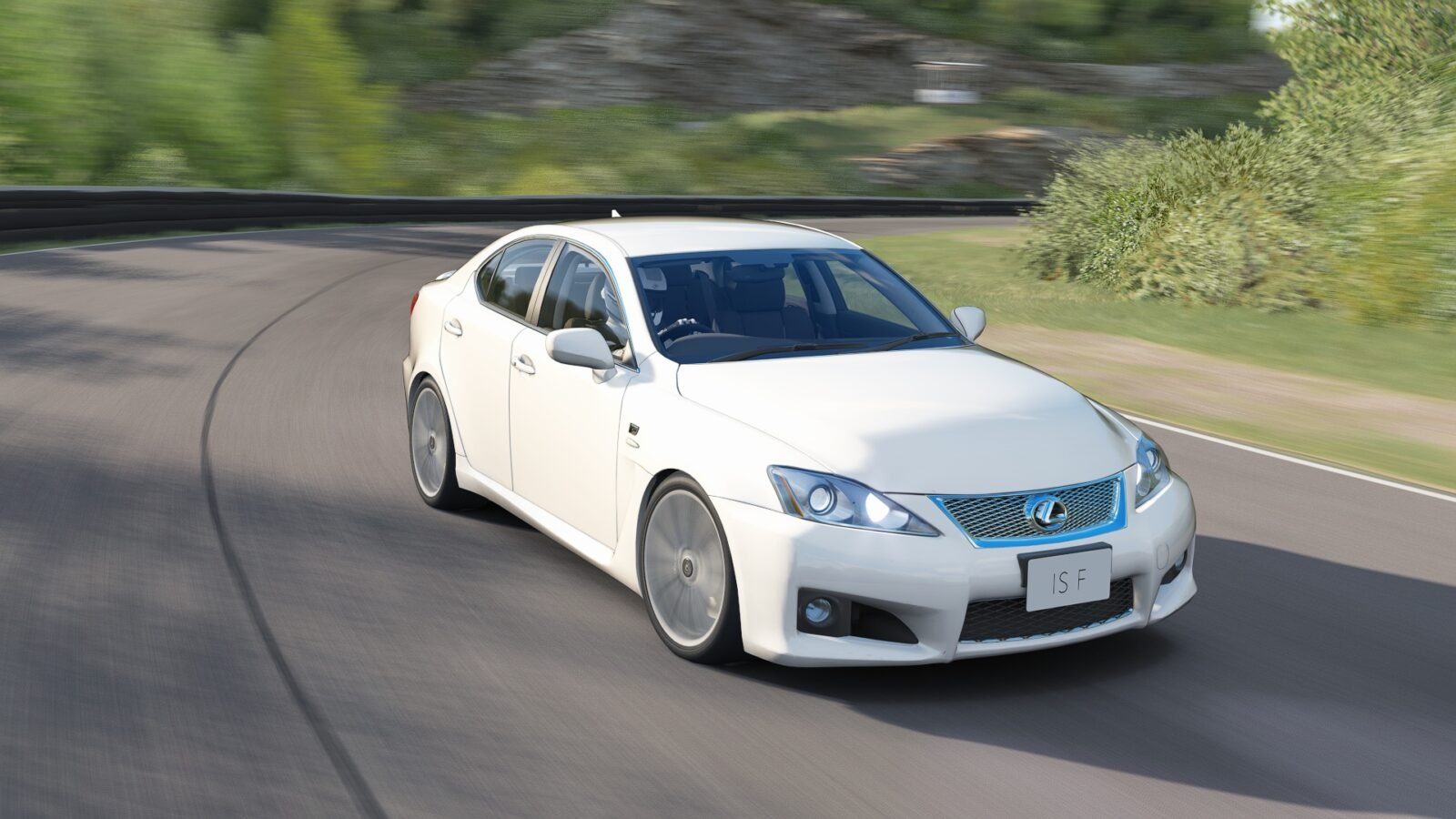 Lexus IS F screenshot