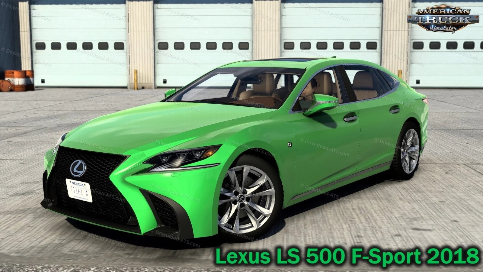 Lexus LS 500 F-Sport 2018 screenshot