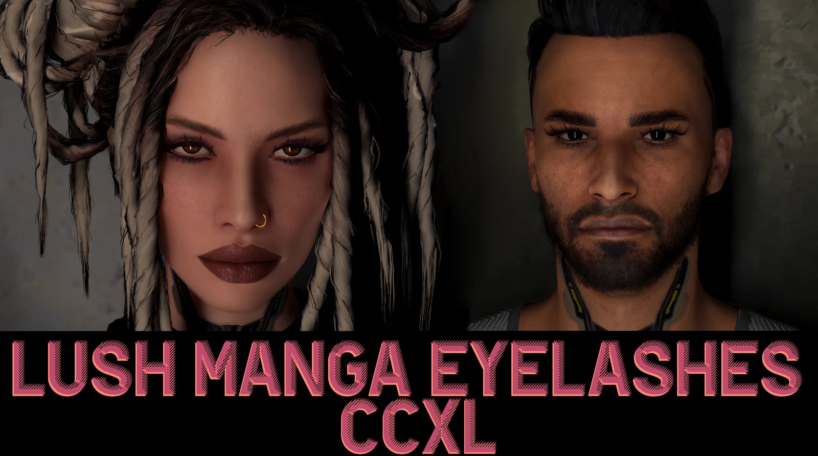 Lush Manga Eyelashes - CCXL screenshot