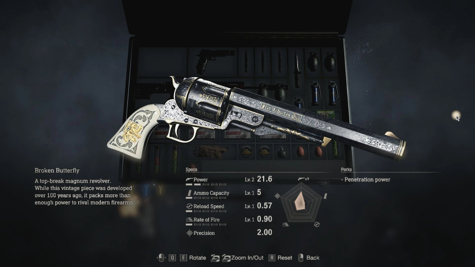M1851 Wolfsbane (Broken Butterfly Replacement) screenshot