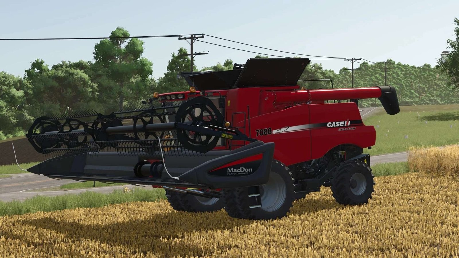 MacDon FD75 Series screenshot