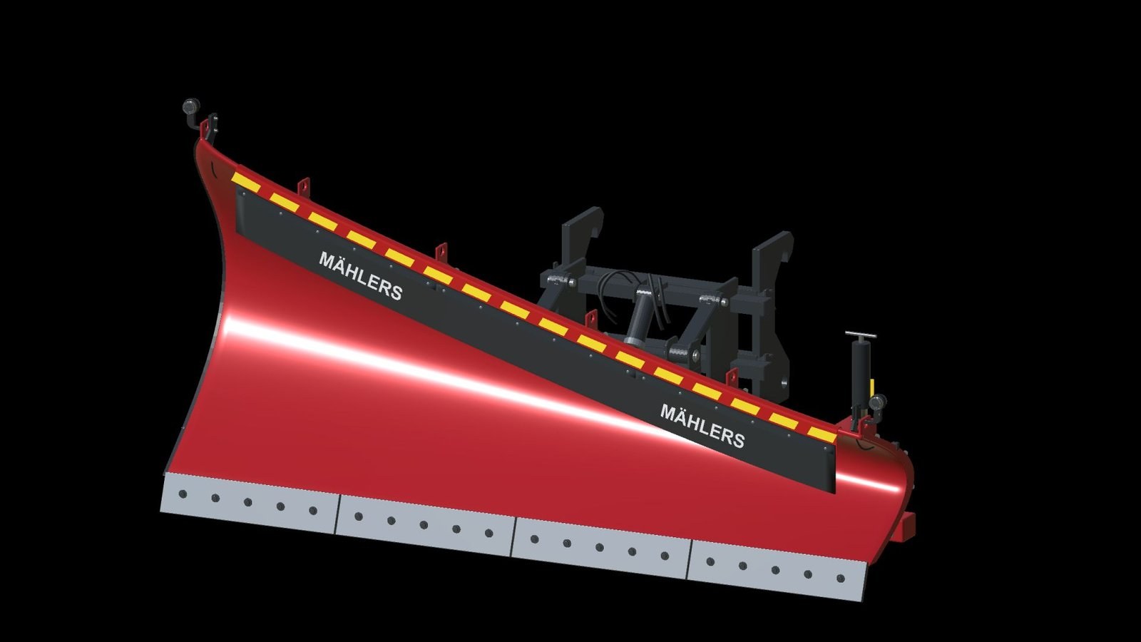 Maehler Snowplow for Wheel Loader screenshot
