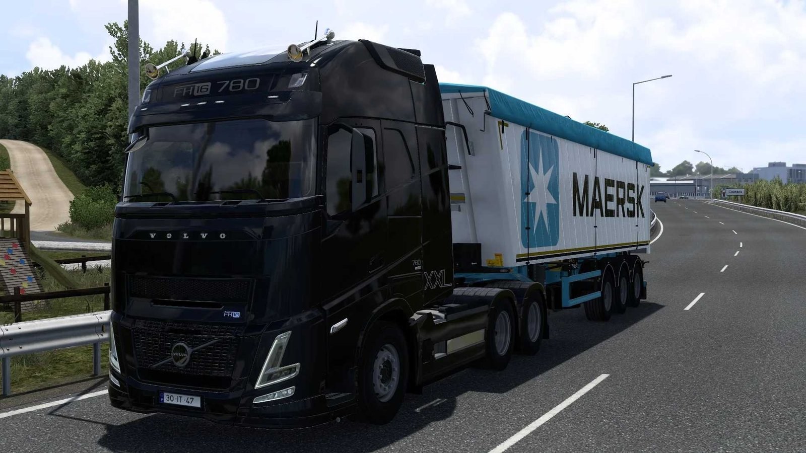 Maersk Paint for Wielton Bulk Master Trailer screenshot