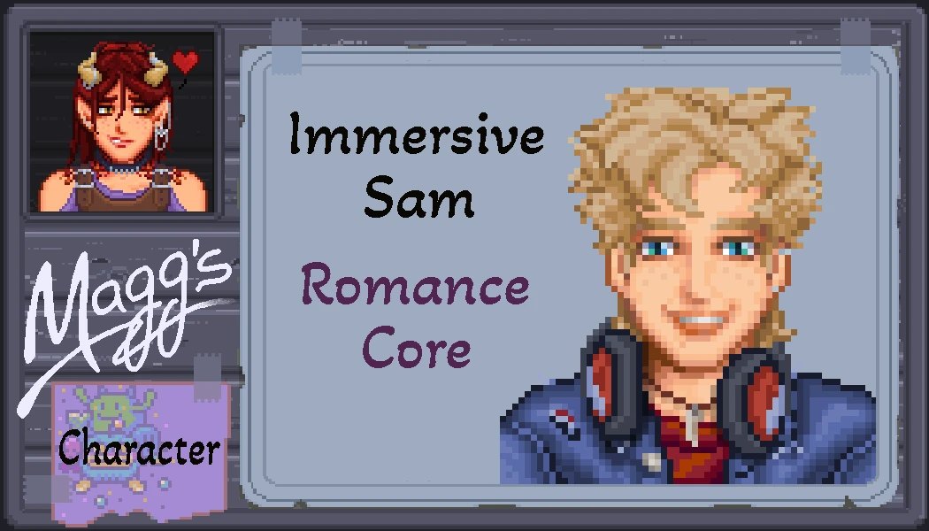 Maggs Immersive Sam Romance Core Dialogue and Events screenshot