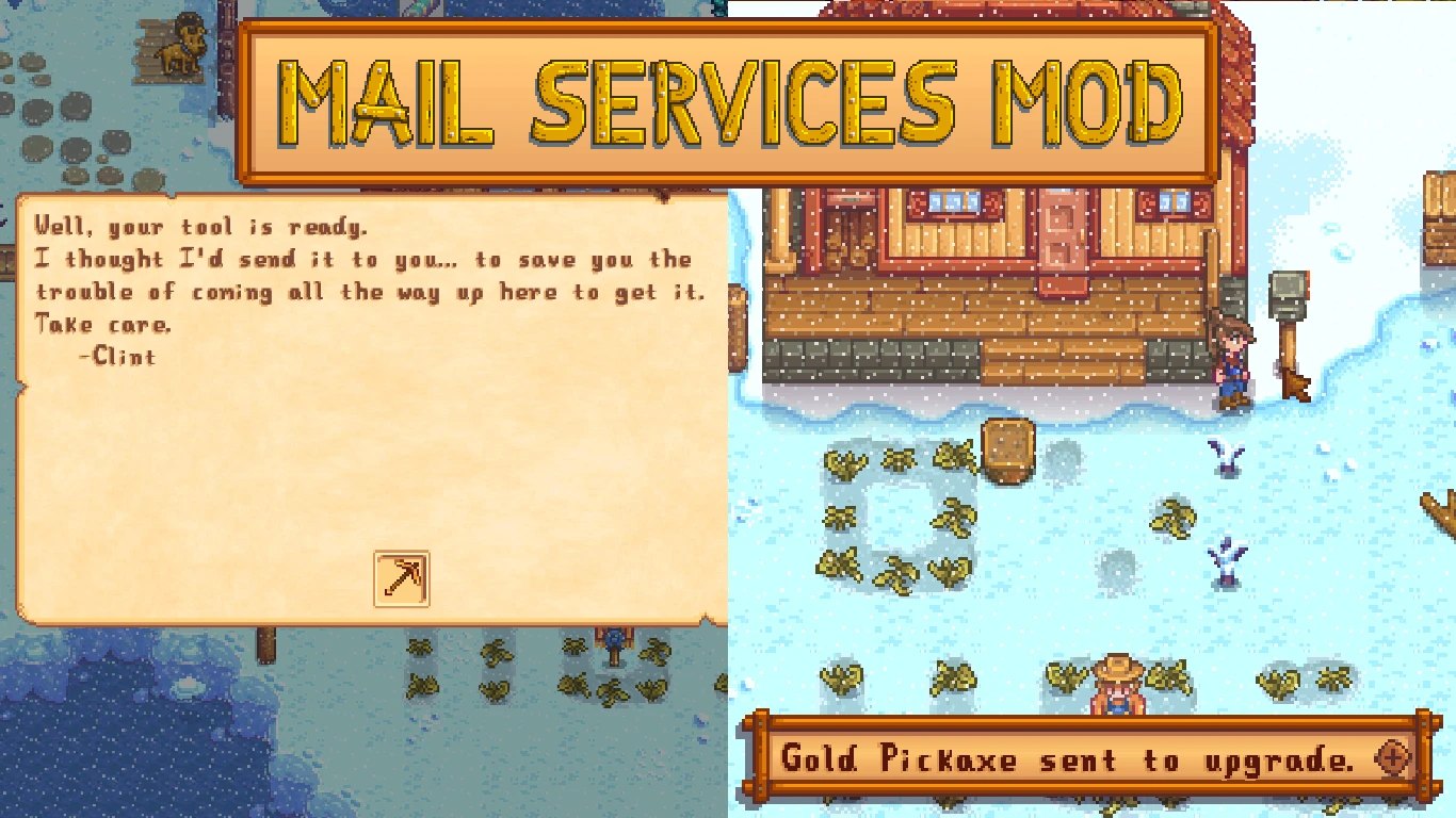 Mail Services Mod screenshot