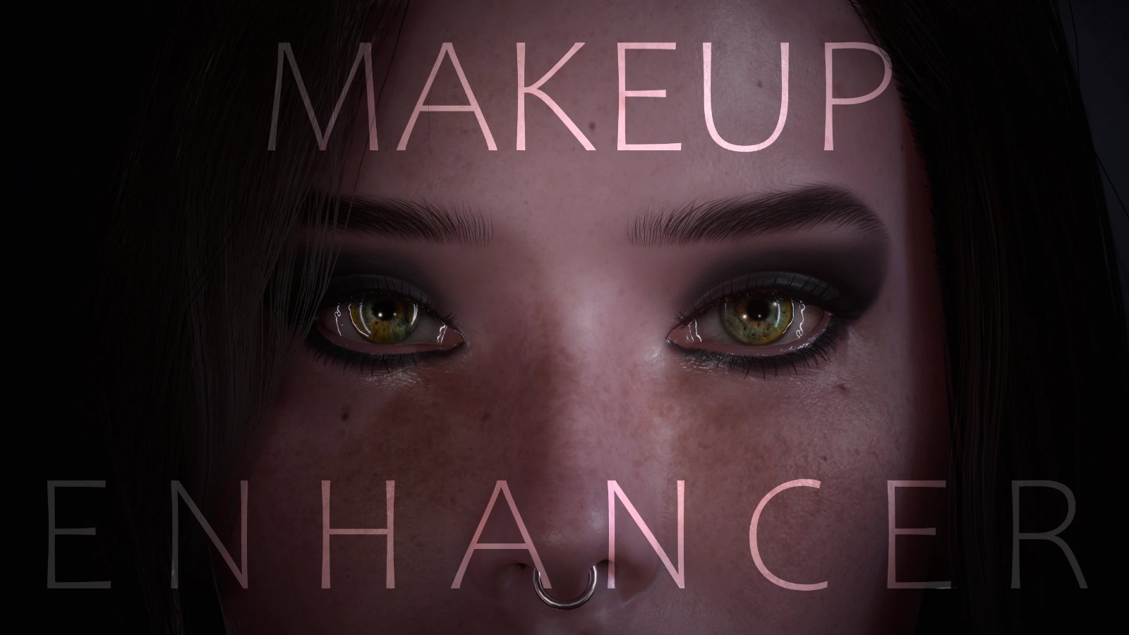 Makeup Enhancer - Realistic Eyeshadows and Eyeliners - Noise Decal Fix - Both V - NPCs screenshot