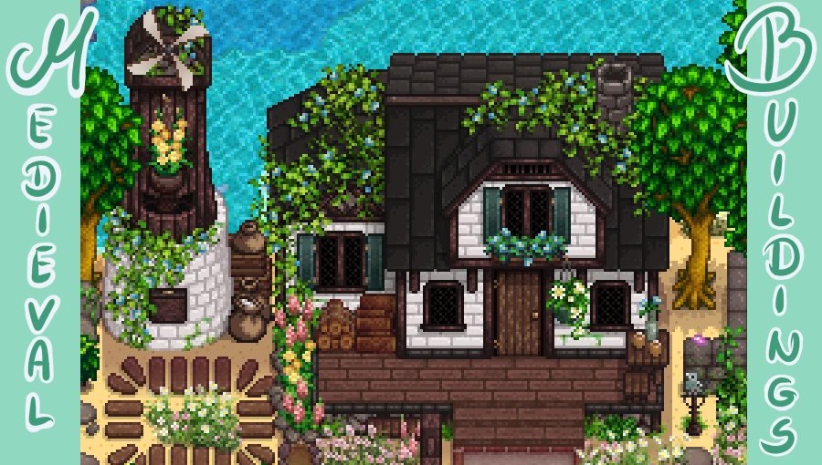 Medieval buildings screenshot