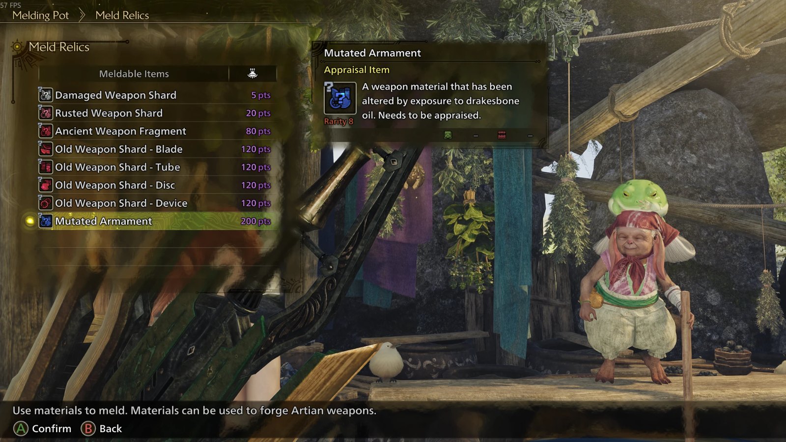 Meld Mutated Armaments (Deprecated) screenshot