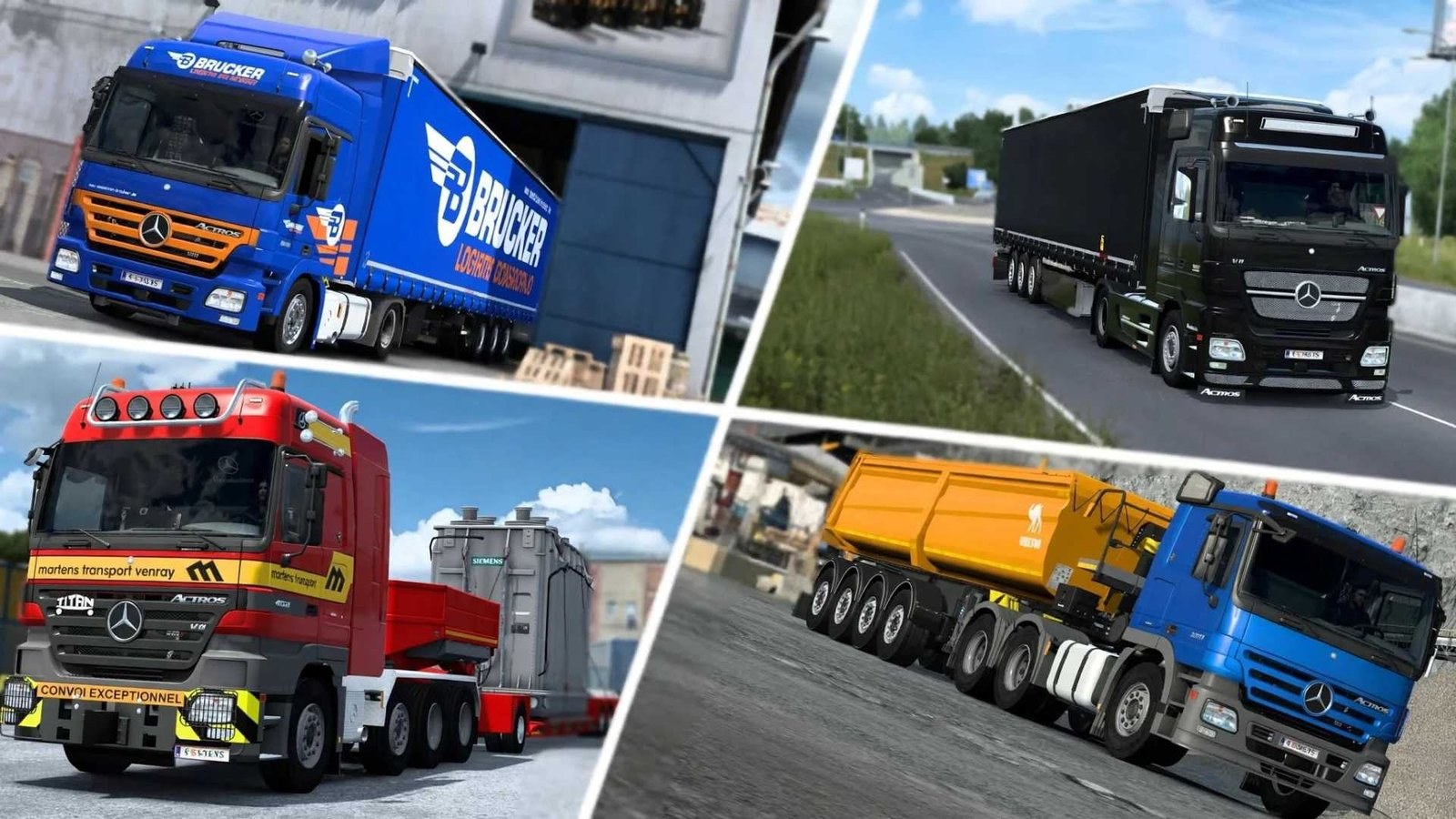 Mercedes-Benz Actros MP2 screenshot