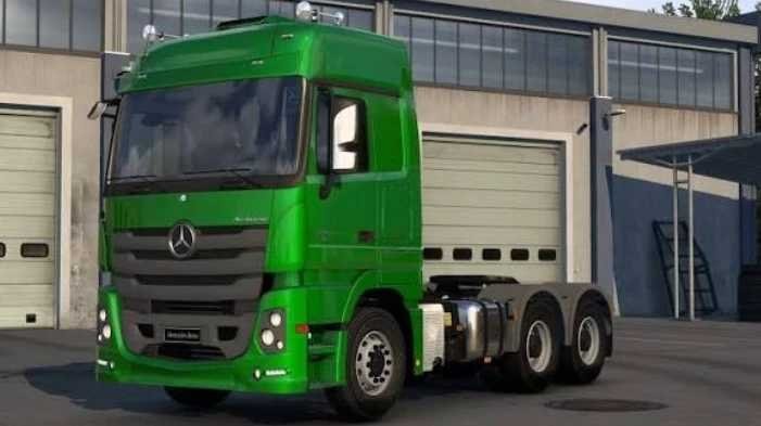 Mercedes-Benz Actros MP3-MP4 screenshot