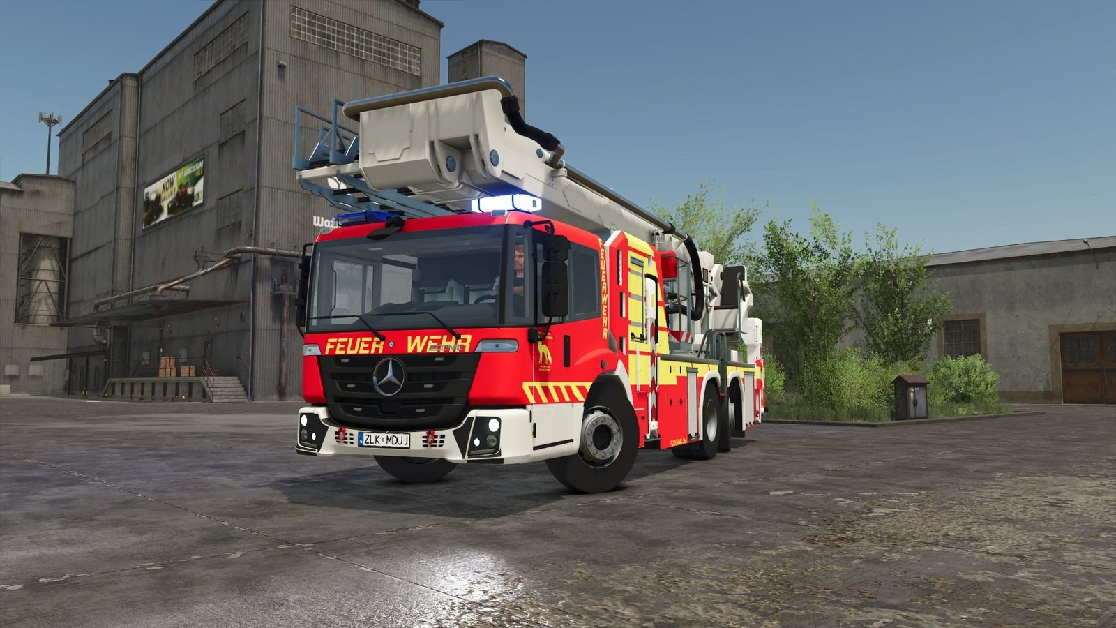 Mercedes-Benz Econic WISS TMB FW Fuchsrau Skin screenshot