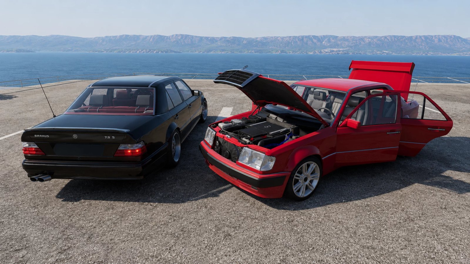 Mercedes-Benz W124 1980-1990s Pack