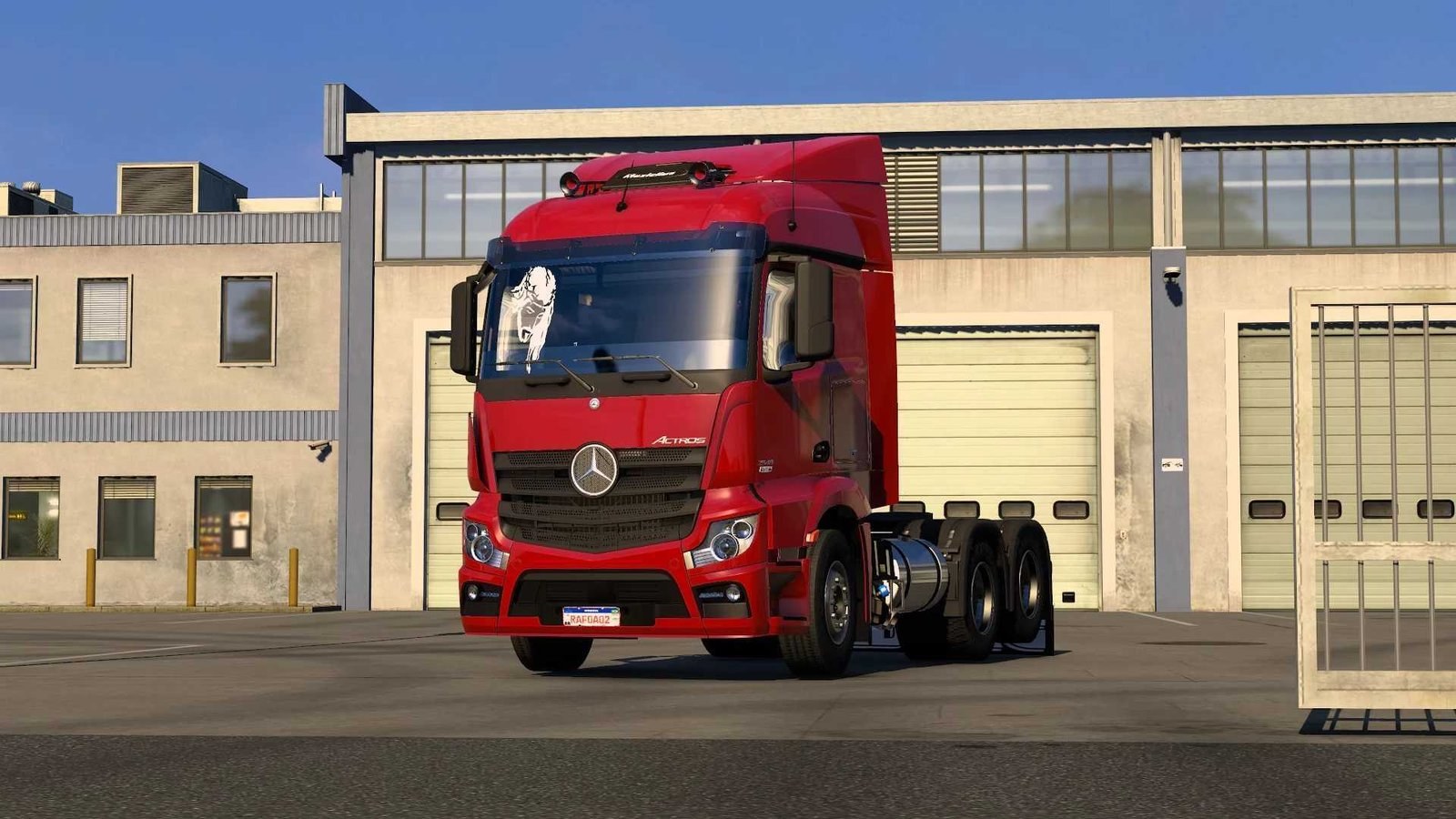 Mercedes‑Benz Actros screenshot