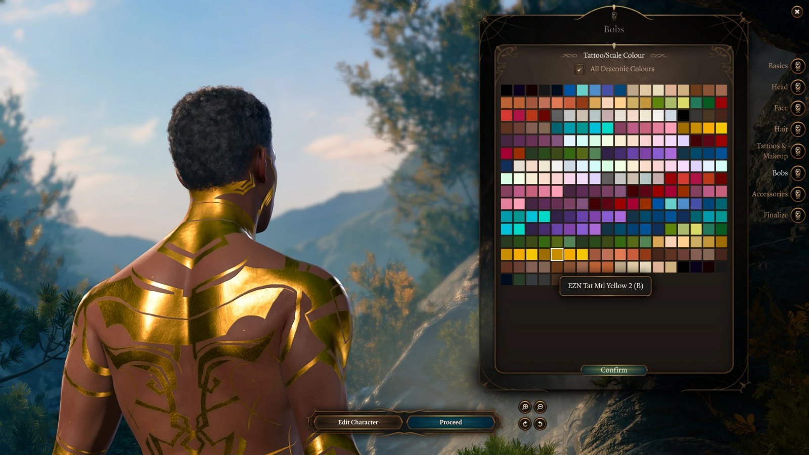 Metallic Body Tattoo Colours screenshot