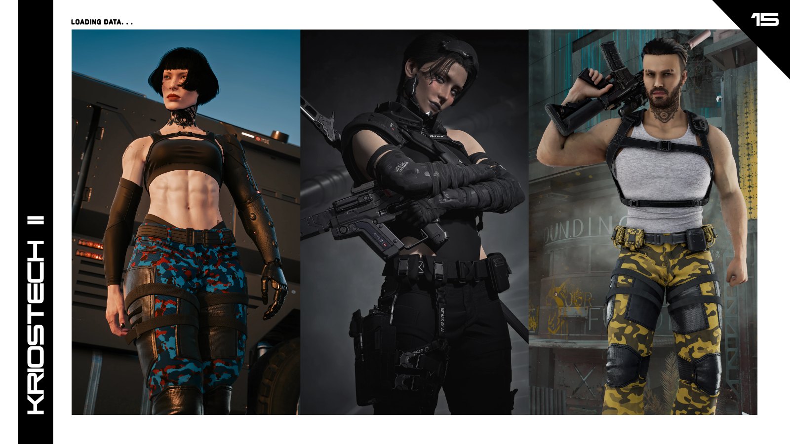 Military Armor-Plated Pants and Pouches