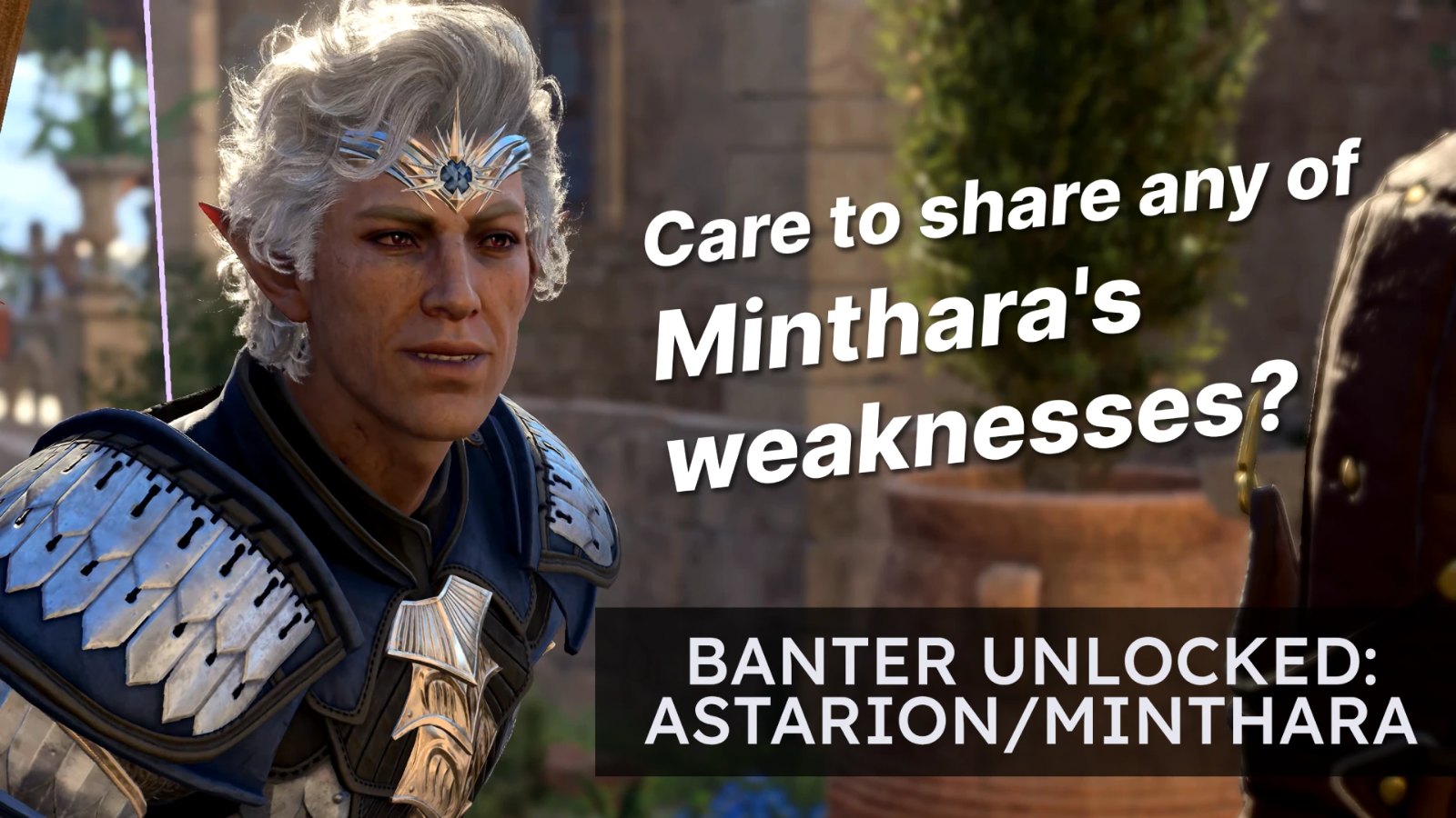 Minthara's Weaknesses - Astarion Minthara Banter Restored