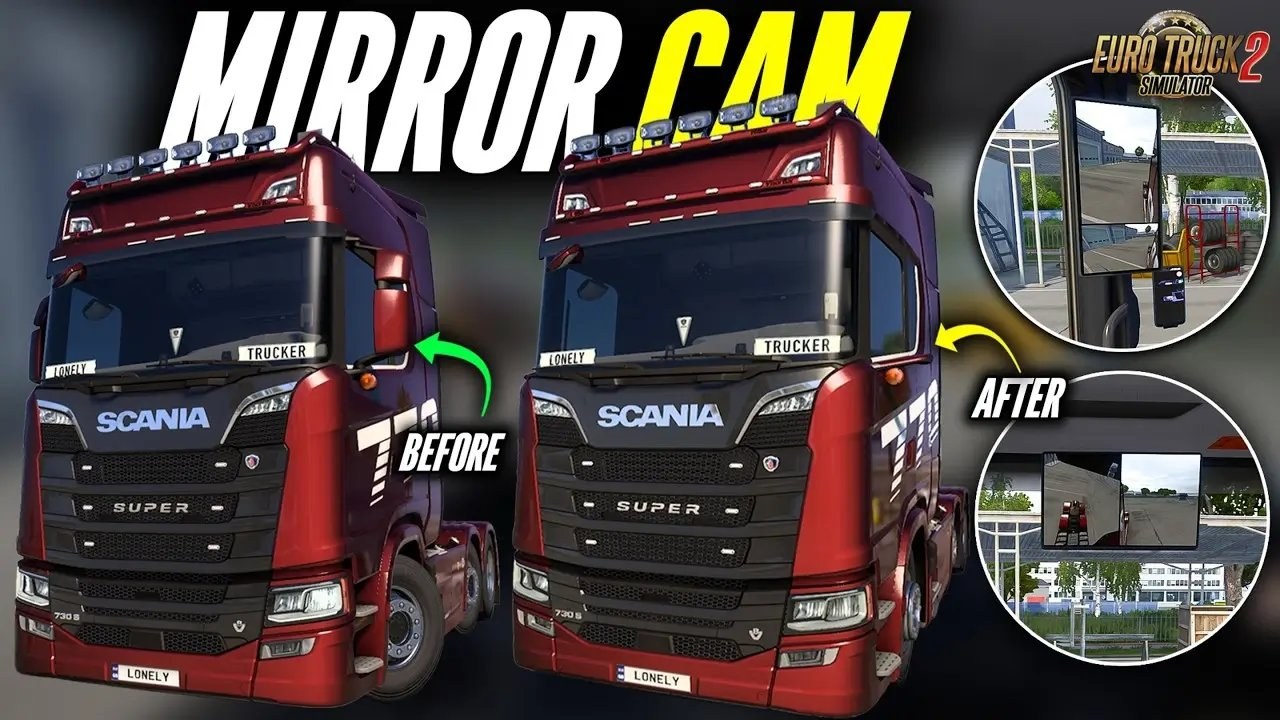 Mirror Cam for All Trucks