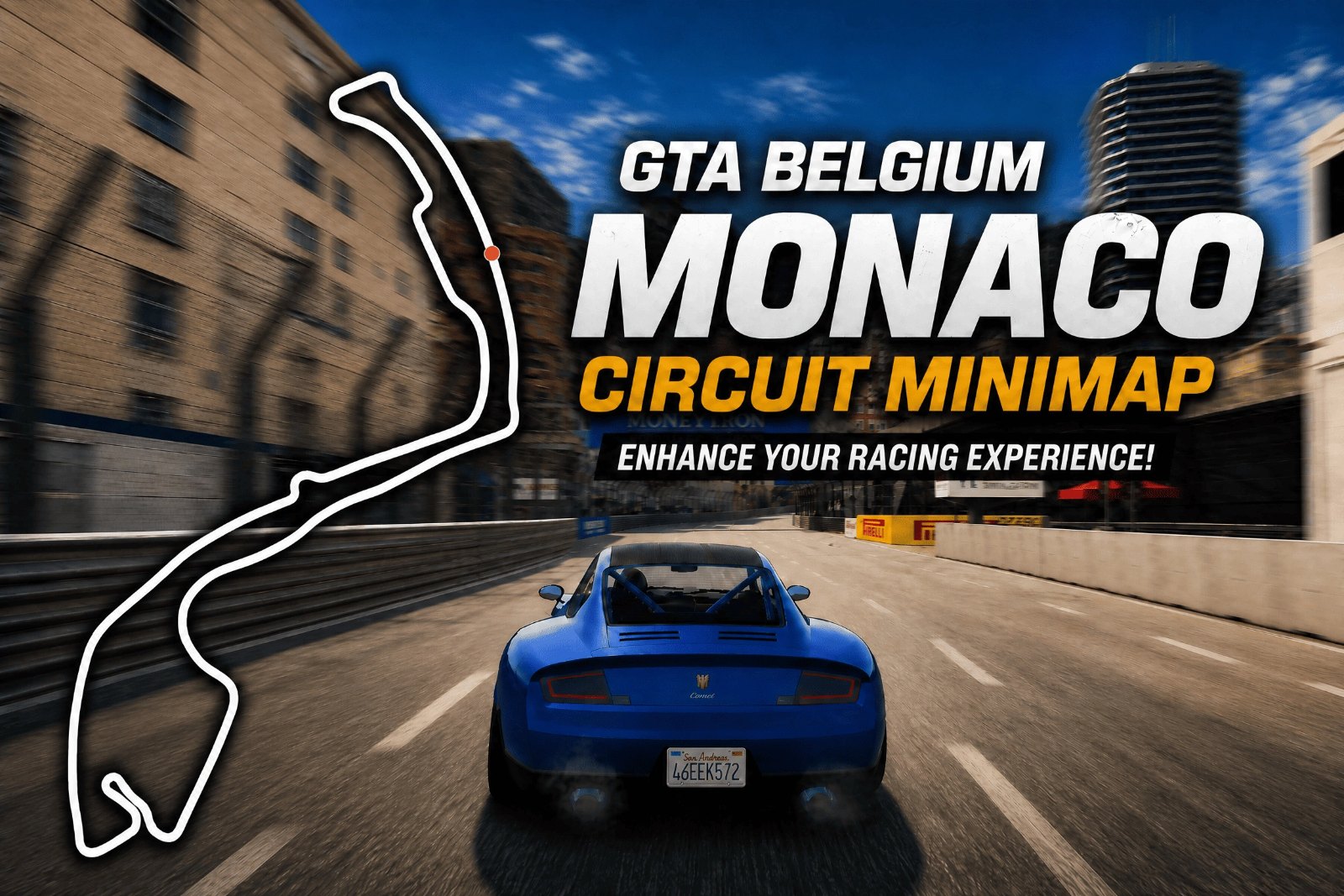 Monaco Minimap for GTA Belgium