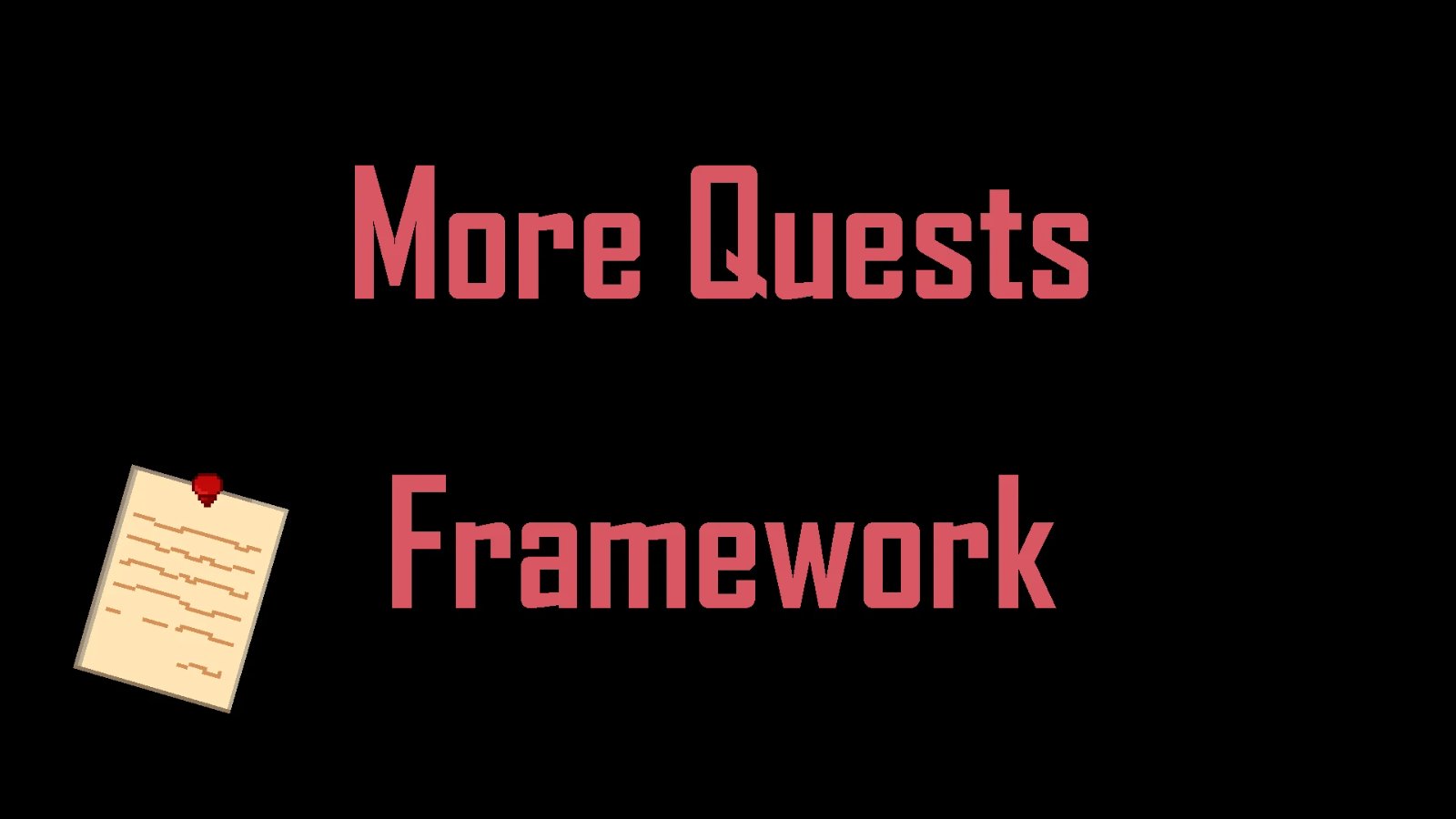 More Quests Framework screenshot