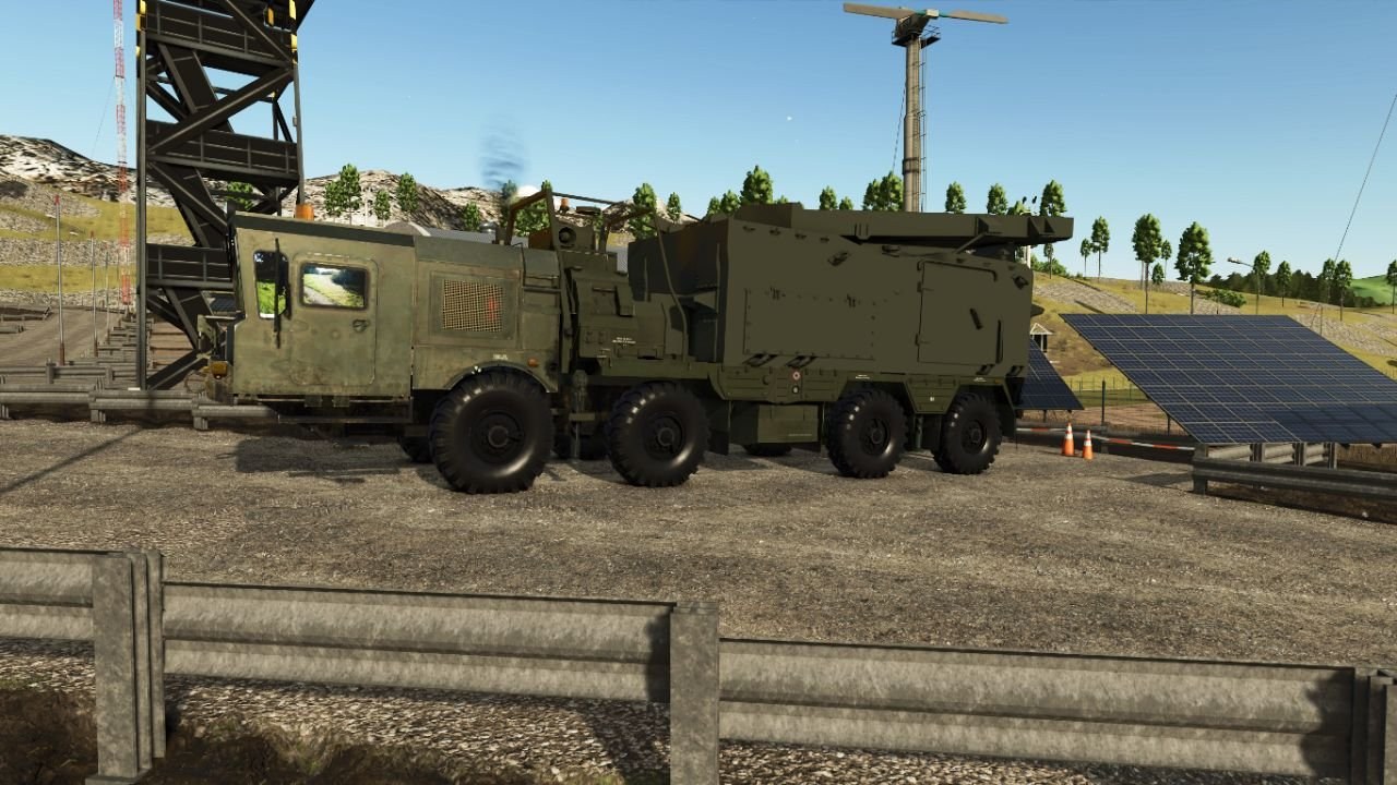 MZKT-7930 8x8 Heavy Chassis - Radar and EW Platform screenshot