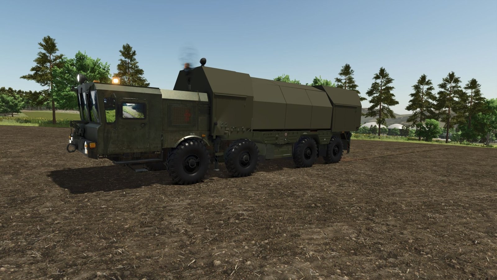 MZKT-7930 8x8 Mobile Radar System screenshot