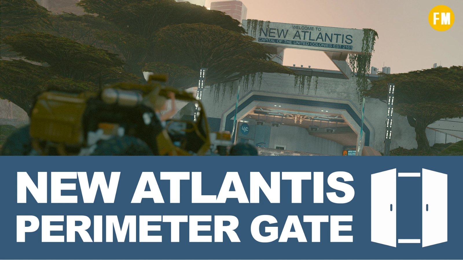 New Atlantis Perimeter Gate
