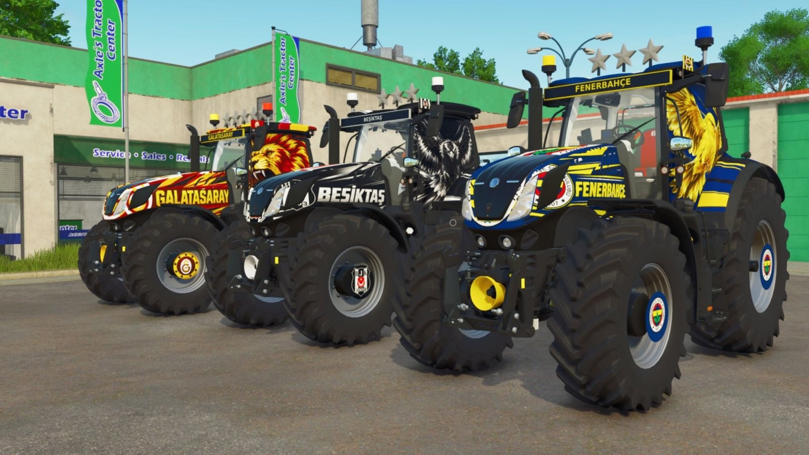 New Holland T7 – 127 Turkish Team Liveries screenshot