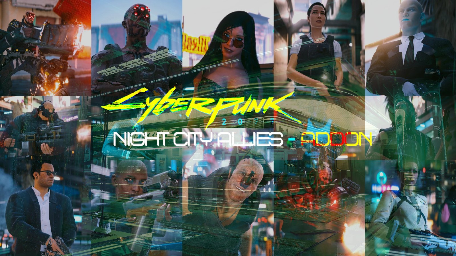 Night City Allies - New Characters Addon screenshot