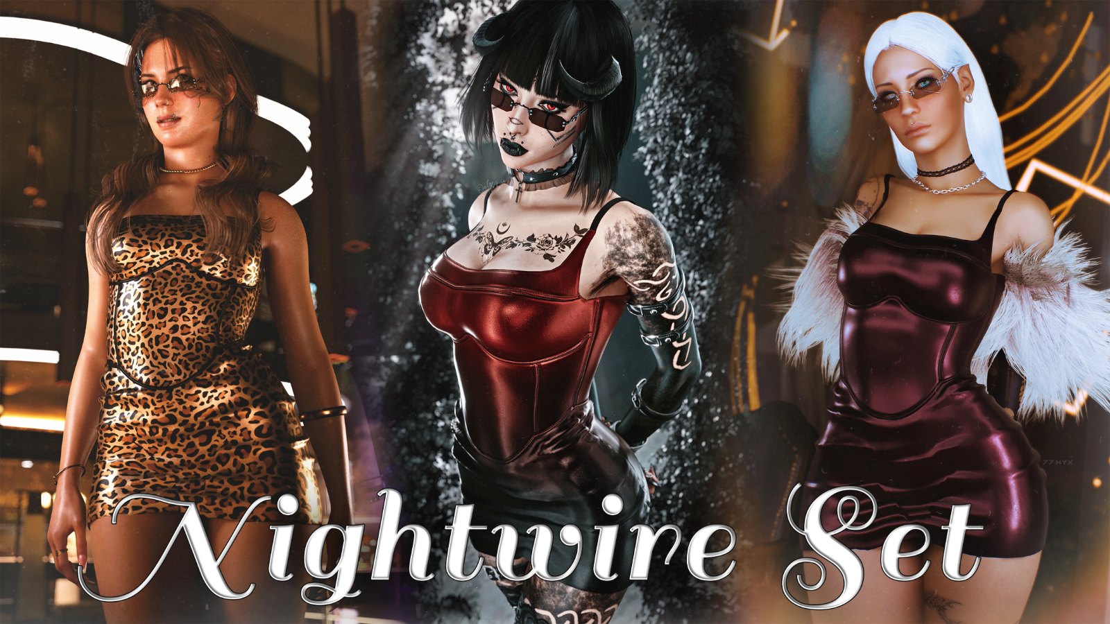 Nightwire Dress - MASC FEM V (Archive XL)