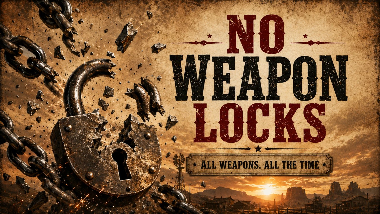 No Weapon Locks