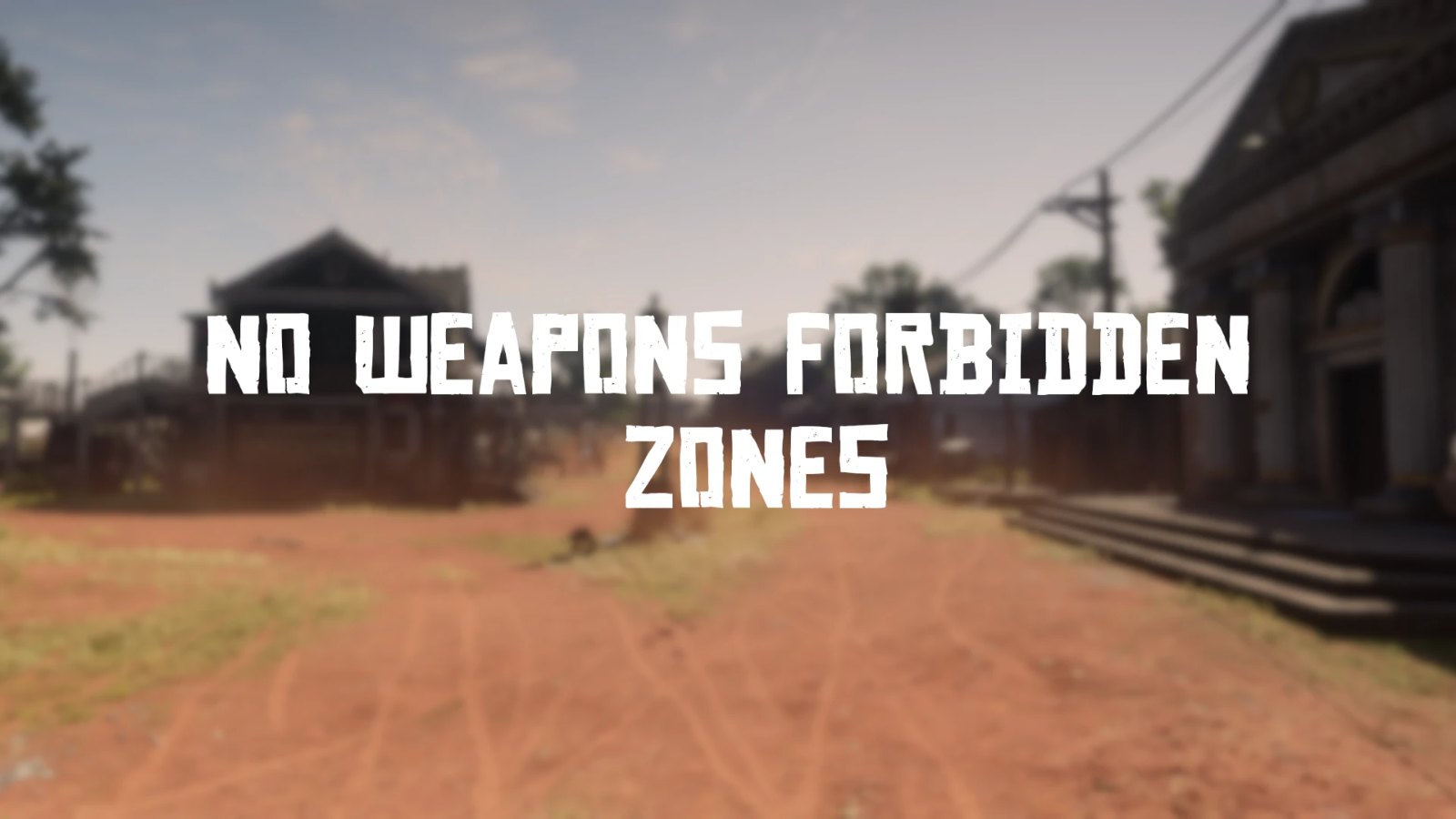 No Weapons Forbidden Zones